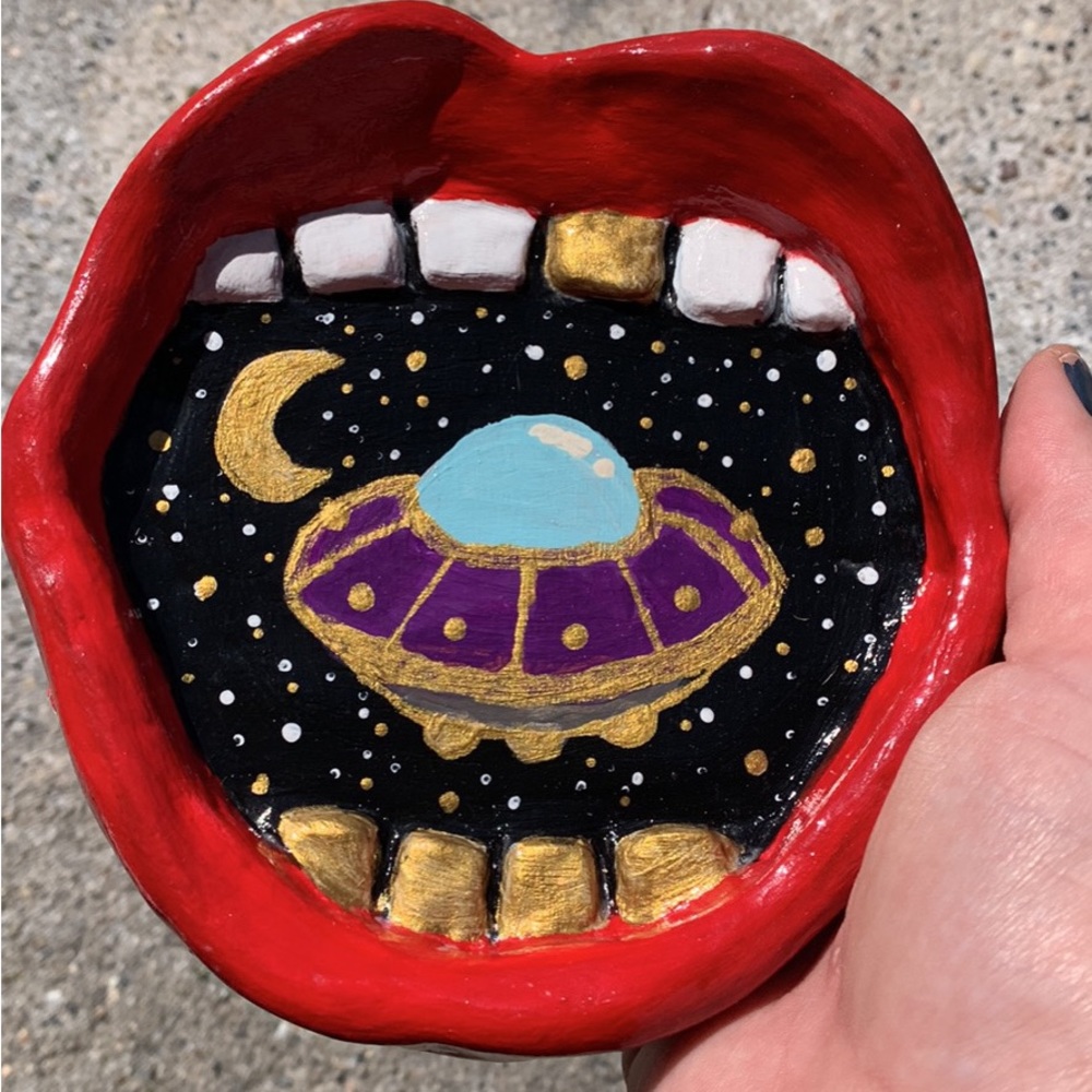 Handmade trinket dish